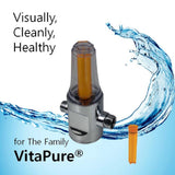 SUF-100V aka VCF-100 VitaPure® Vitamin C Inline Shower Filter Removing Chlorine & Chloramines from Tap Water