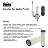 WP-200A - Compact Water Filtering System  / Counter-Top Drinking Water Purifier
