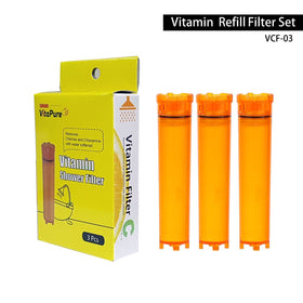 VCF-03 Vitamin C Shower Filter with Affordable Pack