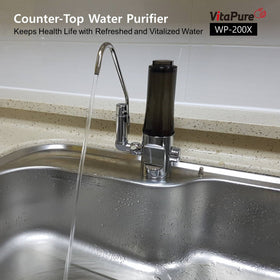 WP-200A - Compact Water Filtering System  / Counter-Top Drinking Water Purifier