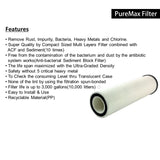 PureMax Refill Filter, PMF-03 for VitaPure Combo Inline filter SUF-300VPX and, 300VTX, 300VIP, (Extra Special Promotion)